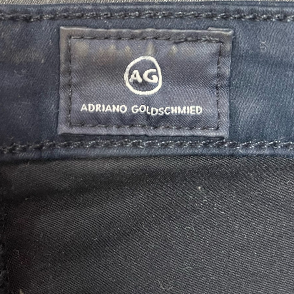 AG The Legging Ankle Super Skinny Jeggings Blue Black - Picture 10 of 15